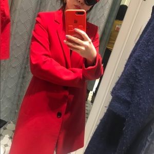 Red coat for coming Autumn